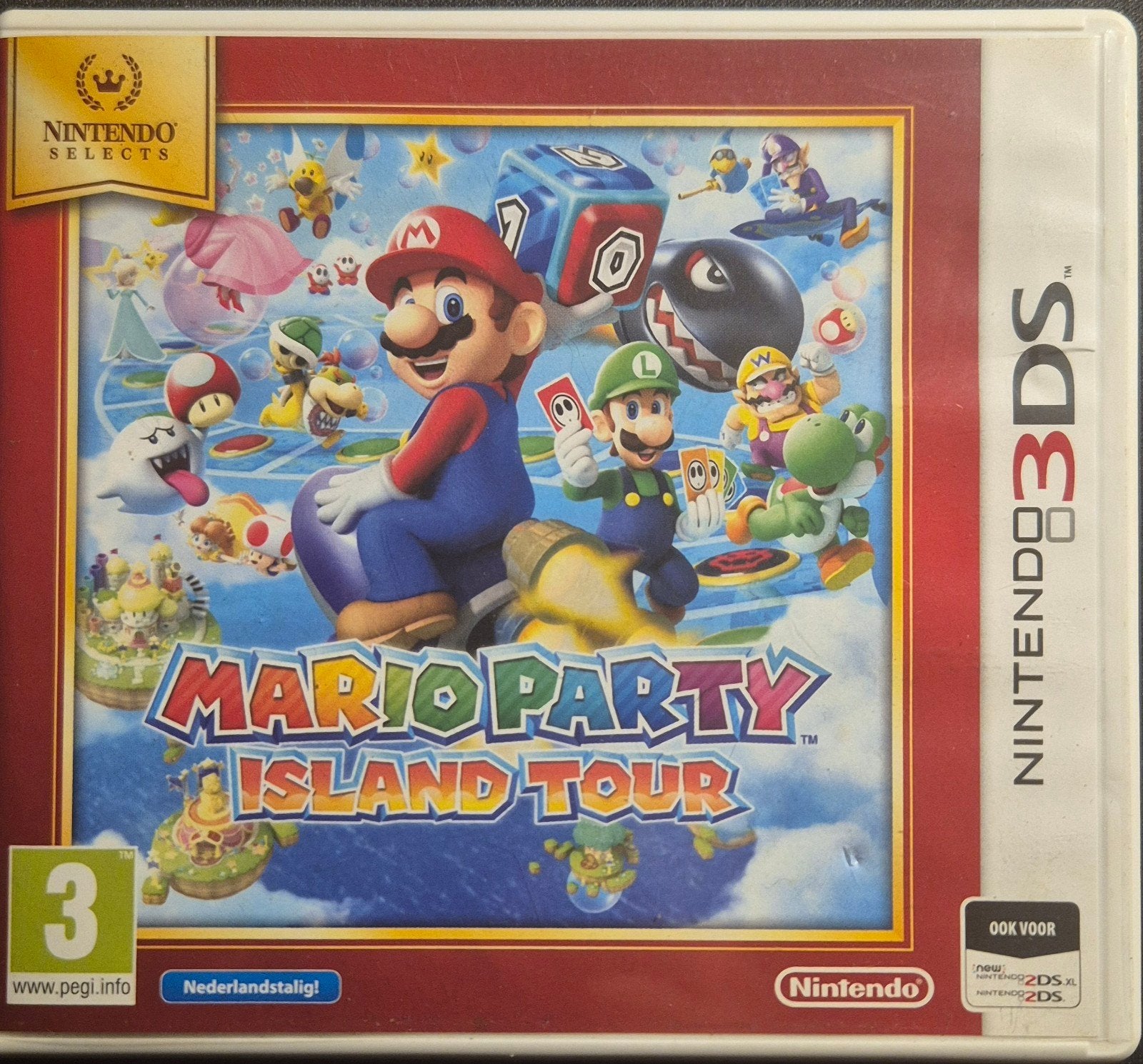 Mario Party: Island Tour – Nintendo 3DS – Nintendo Selects –, Games en Spelcomputers, Ophalen of Verzenden, Zo goed als nieuw