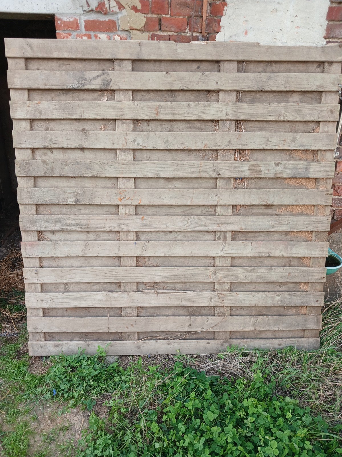 5   Houten  Tuinschermen, Tuin en Terras, Ophalen