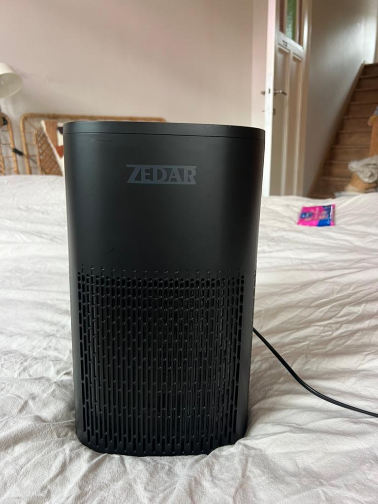 Zedar luchtreiniger - nieuw (zonder doos) 2 keer gebruikt, Ophalen, Zo goed als nieuw, Luchtreiniger