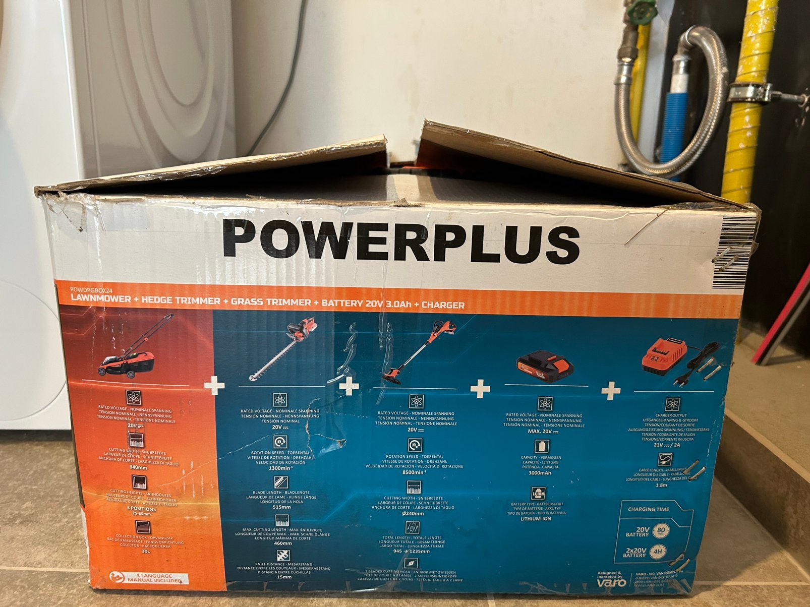 PowerPlus/Dual Power 20V, Ophalen, Zo goed als nieuw