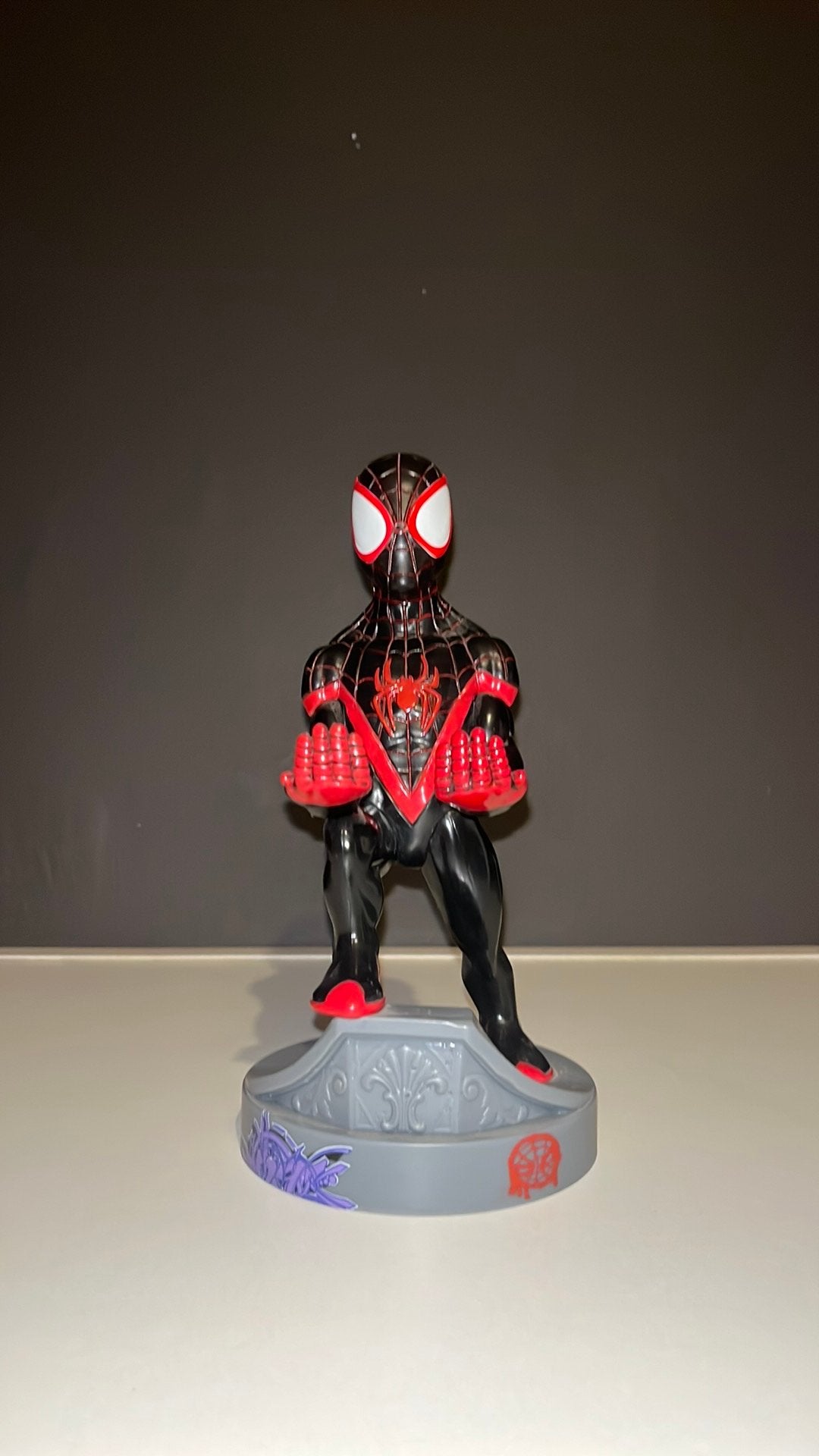 Figurine + porte téléphone spider-man, Telecommunicatie, Ophalen of Verzenden, Zo goed als nieuw