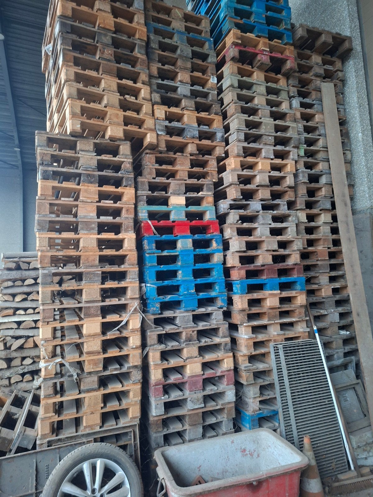 euro paletten, Doe-het-zelf en Bouw, Ophalen