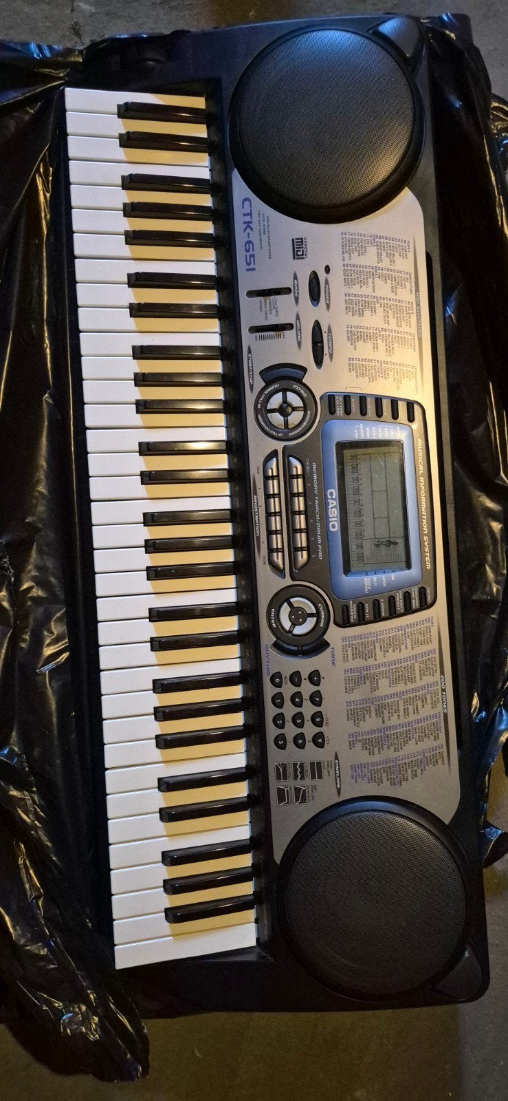 synthétiseur Casio type CTK 651, Musique & Instruments, Enlèvement, 61 touches, Casio