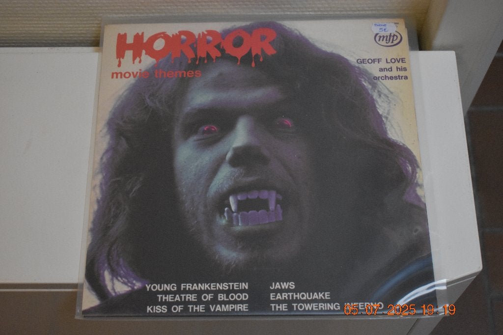 LP : Horror - Movie Themes (Soundtrack), Cd's en Dvd's, Vinyl | Filmmuziek en Soundtracks, LP, Gebruikt, Soundtrack, Ophalen of Verzenden