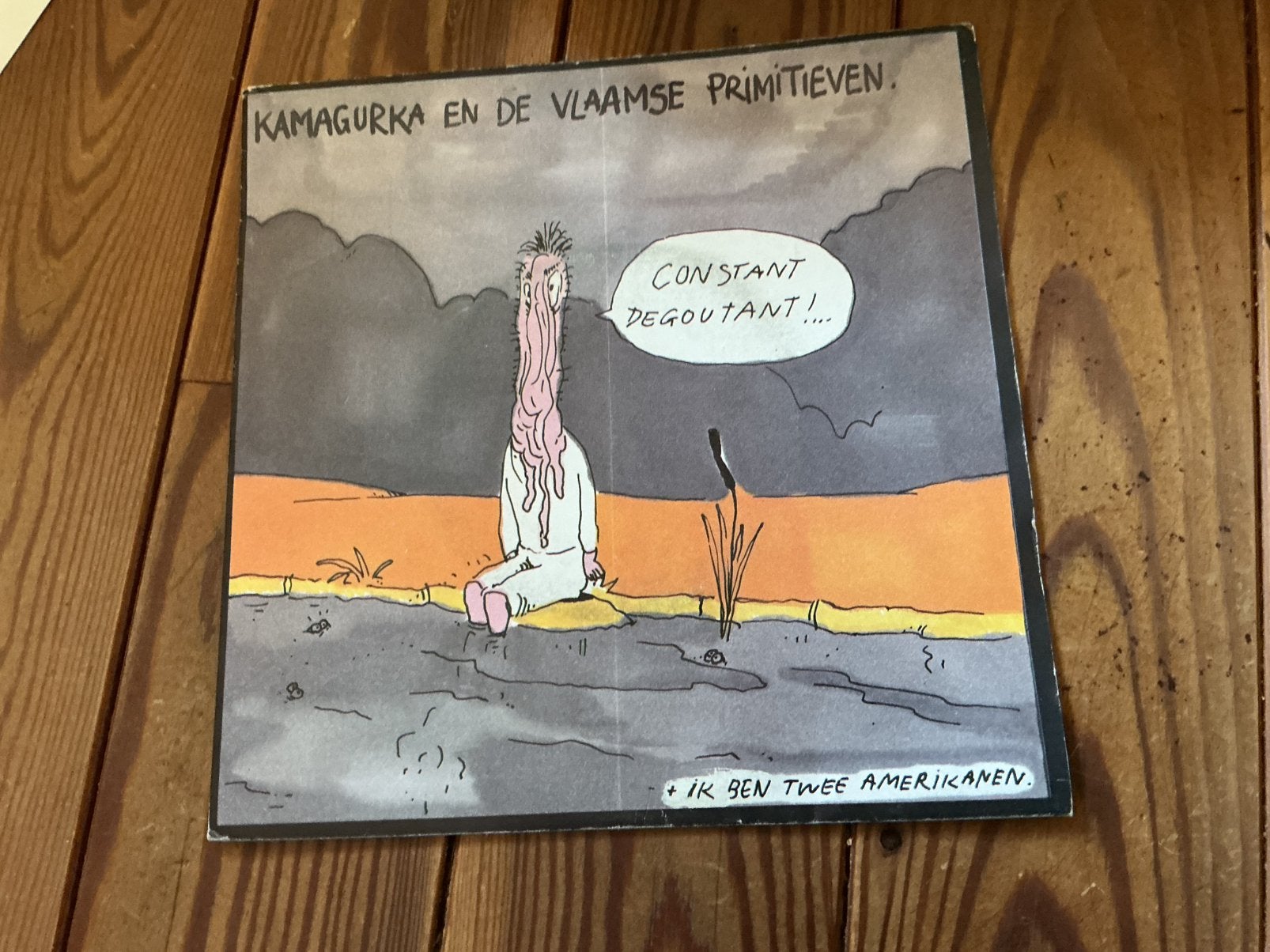7” Kamagurka en de Vlaamse Primitieven - constant degoutant, Cd's en Dvd's, Ophalen of Verzenden, Zo goed als nieuw