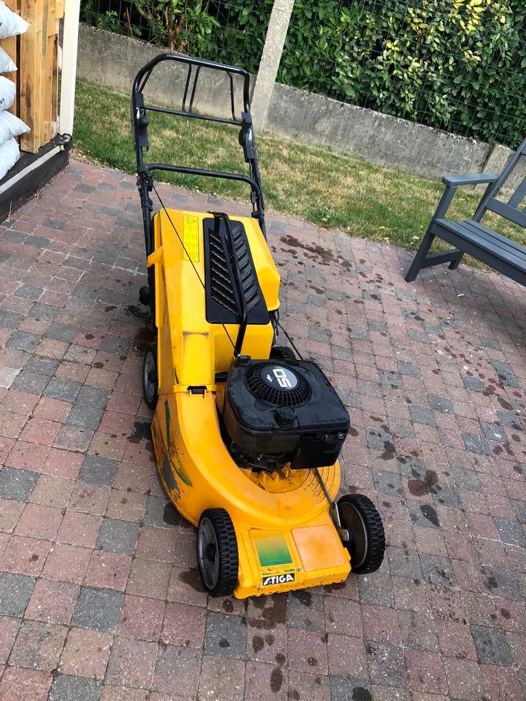 Tondeuse, Tuin en Terras, Grasmaaiers, Ophalen, Gebruikt, Benzine-grasmaaier