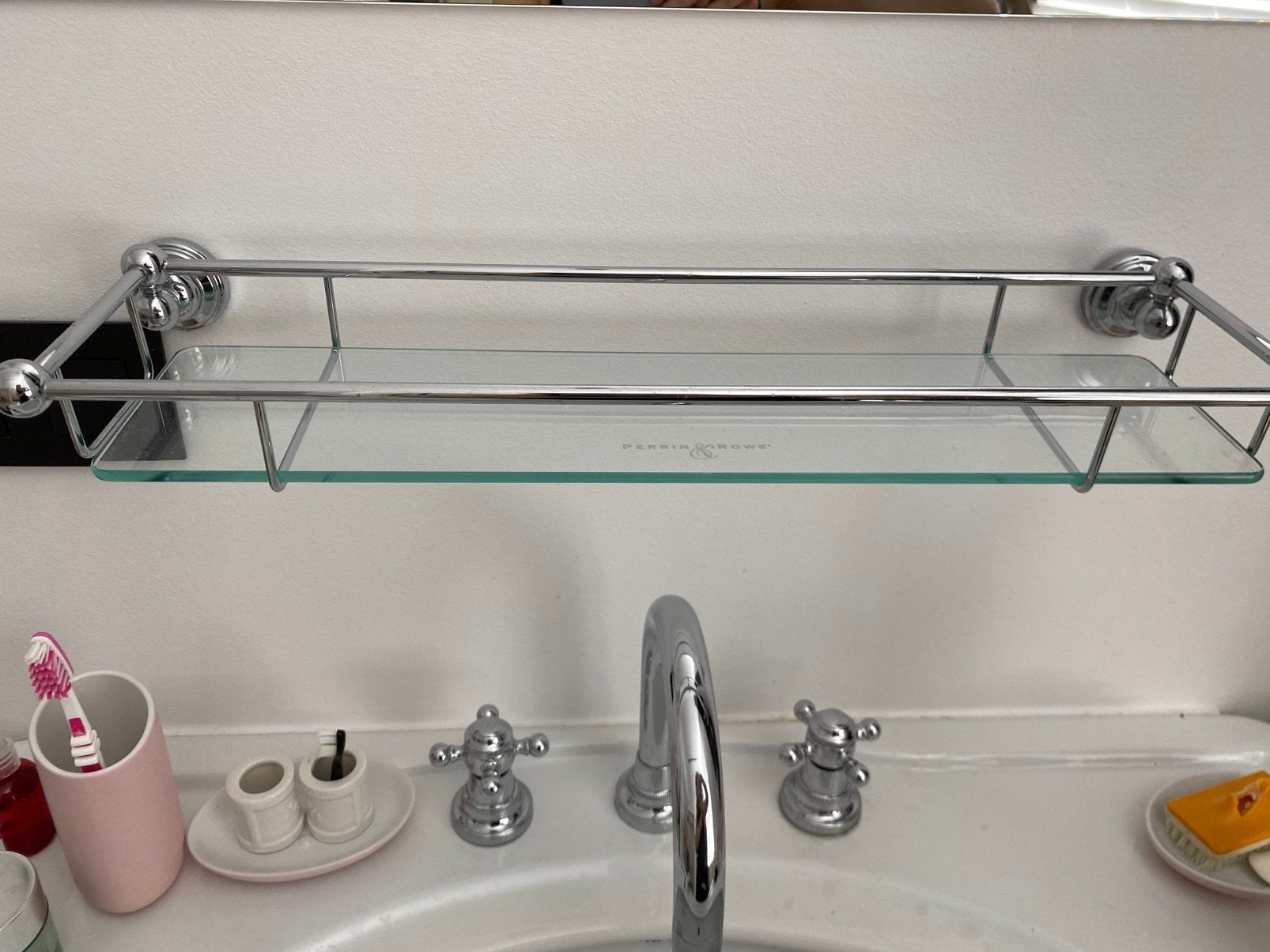 Art déco vintage badkameraccessoires Perrin & Rowe, Ophalen, Zo goed als nieuw
