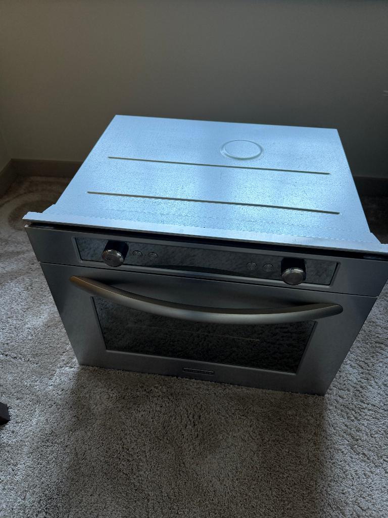 Kitchenaid inbouw stoomoven, Ophalen, 50 tot 55 cm, Overige merken, 60 cm of meer