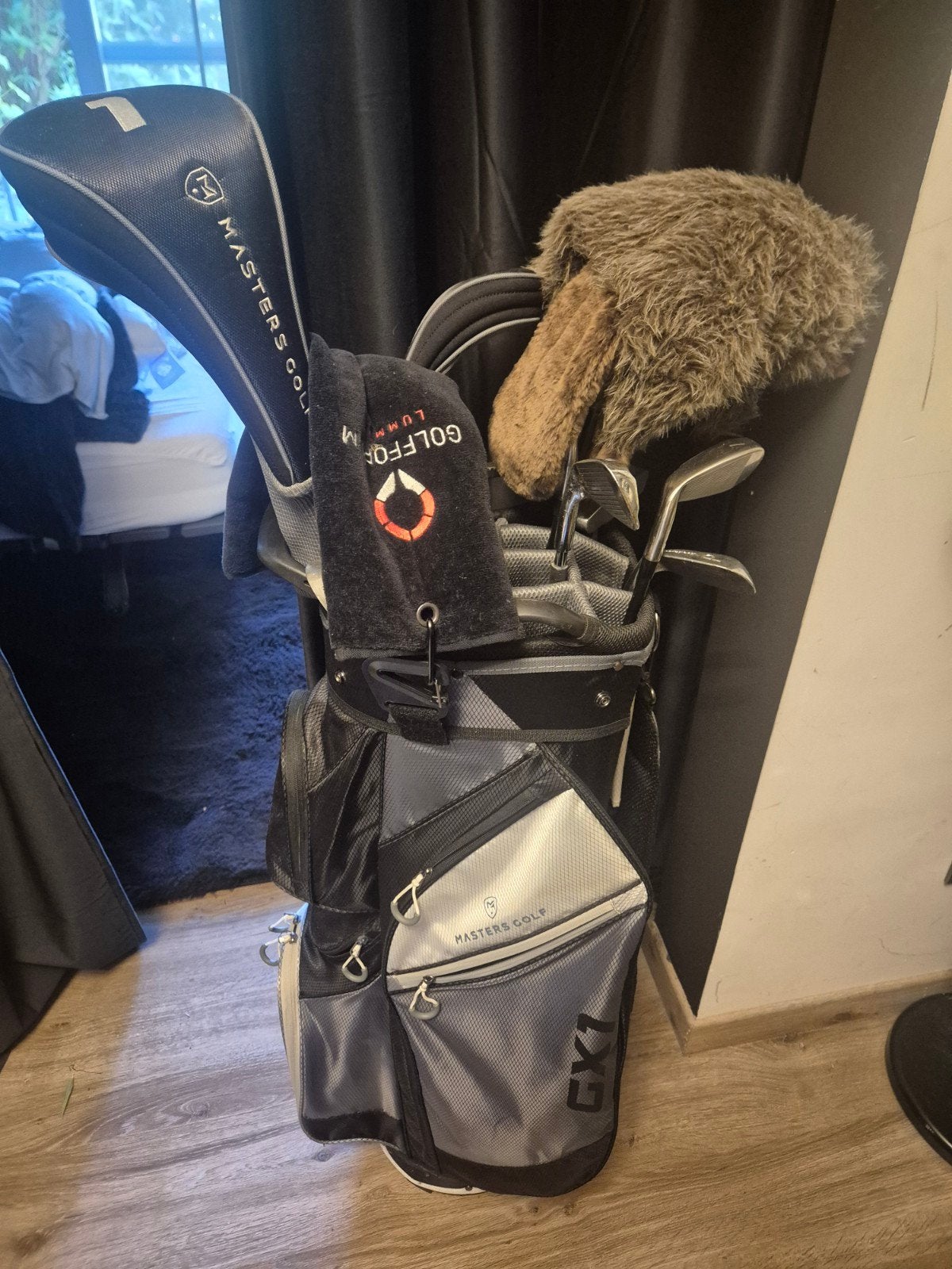 golfset beginners + trolley, Ophalen