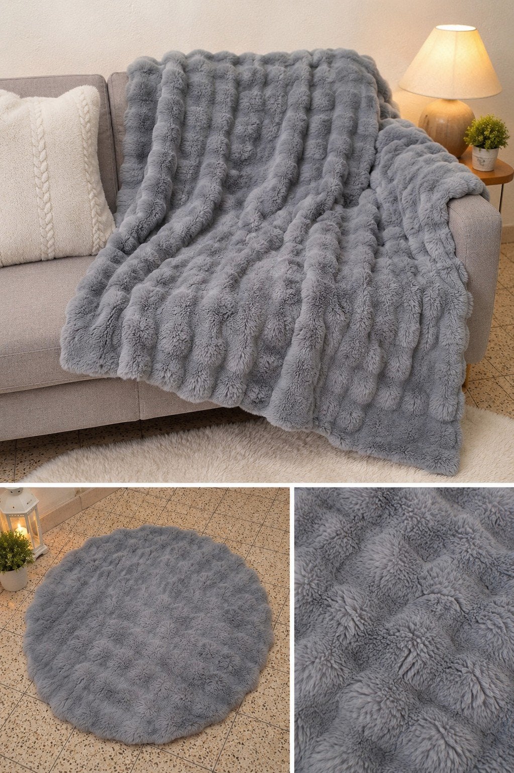 Plaid et tapis, Ophalen of Verzenden, Imitatiebont, Plaid