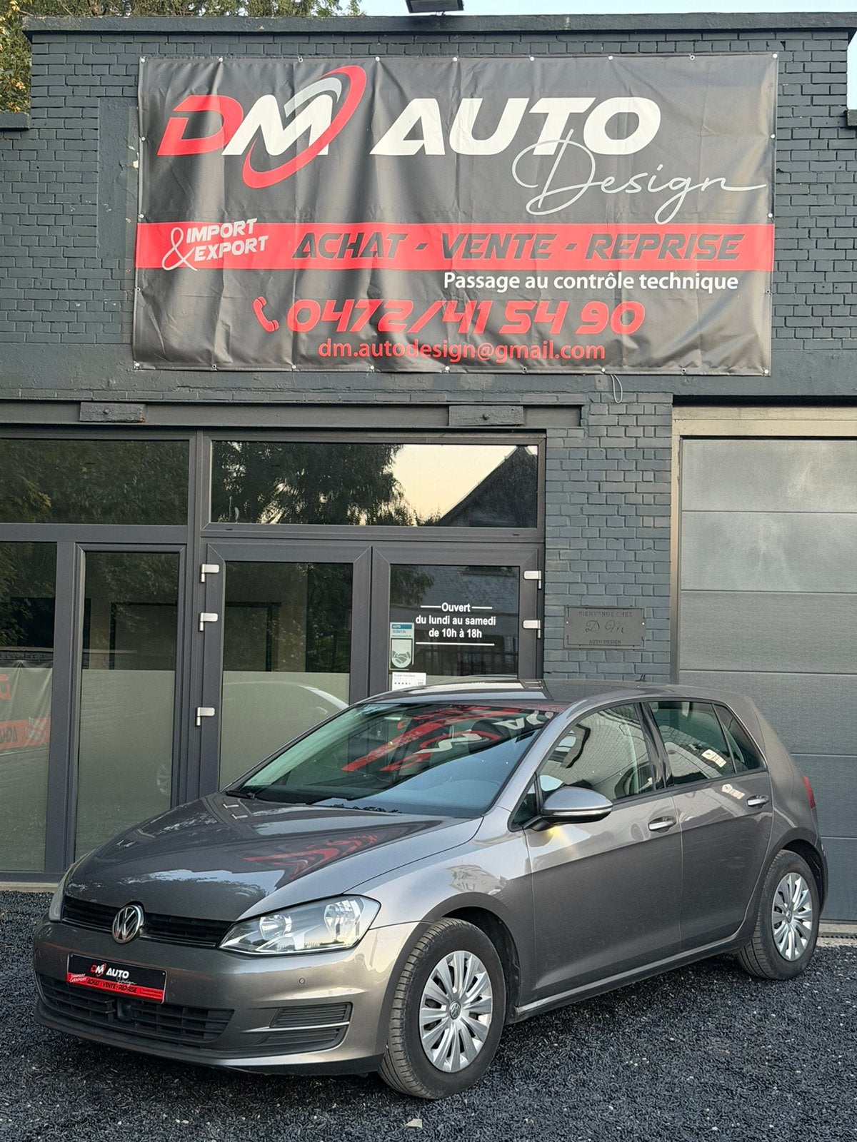 VW GOLF 7 BlueMotion 1.6 TDI 2013 216.000 KM, Autos, Boîte manuelle, Entretenue par le concessionnaire, 5 portes, Golf