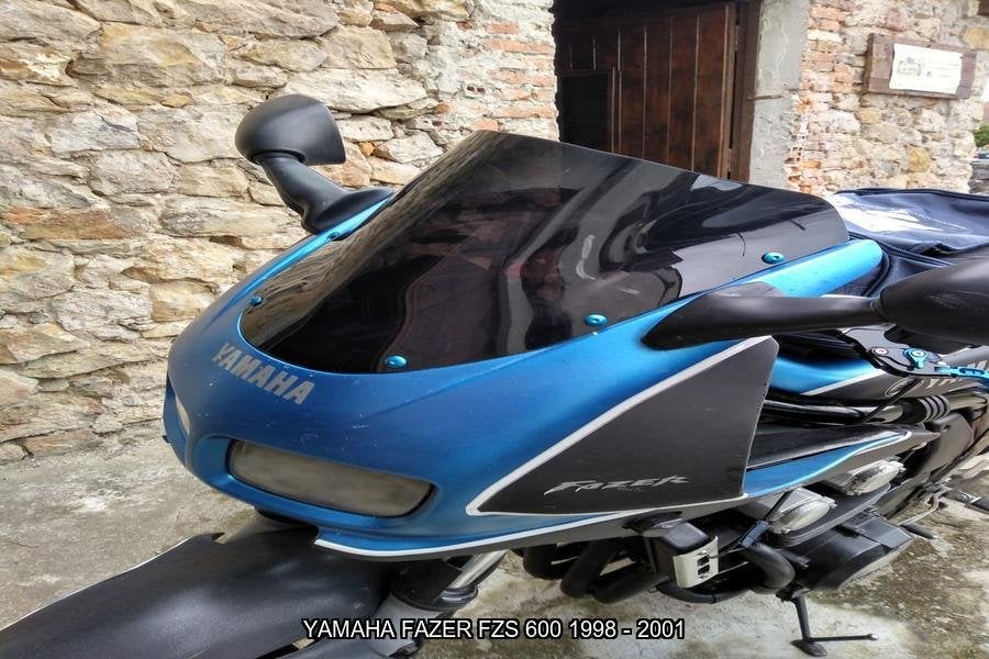 Windscherm YAMAHA FAZER FZS 600 1998 - 2001, Motoren, Ophalen of Verzenden, Nieuw