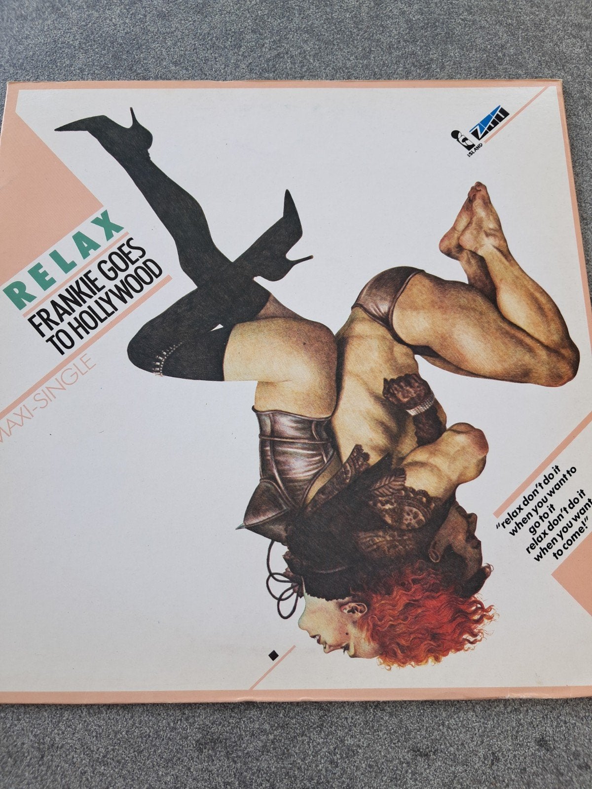 12inch Frankie goes to Hollywood, Ophalen of Verzenden, 1980 - 1989, Gebruikt, 12 inch