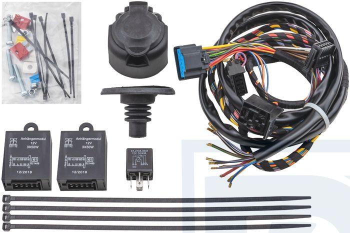 Volvo 13 polige  kabel set trekhaak xc90 met module (geen gr, Ophalen of Verzenden, Nieuw