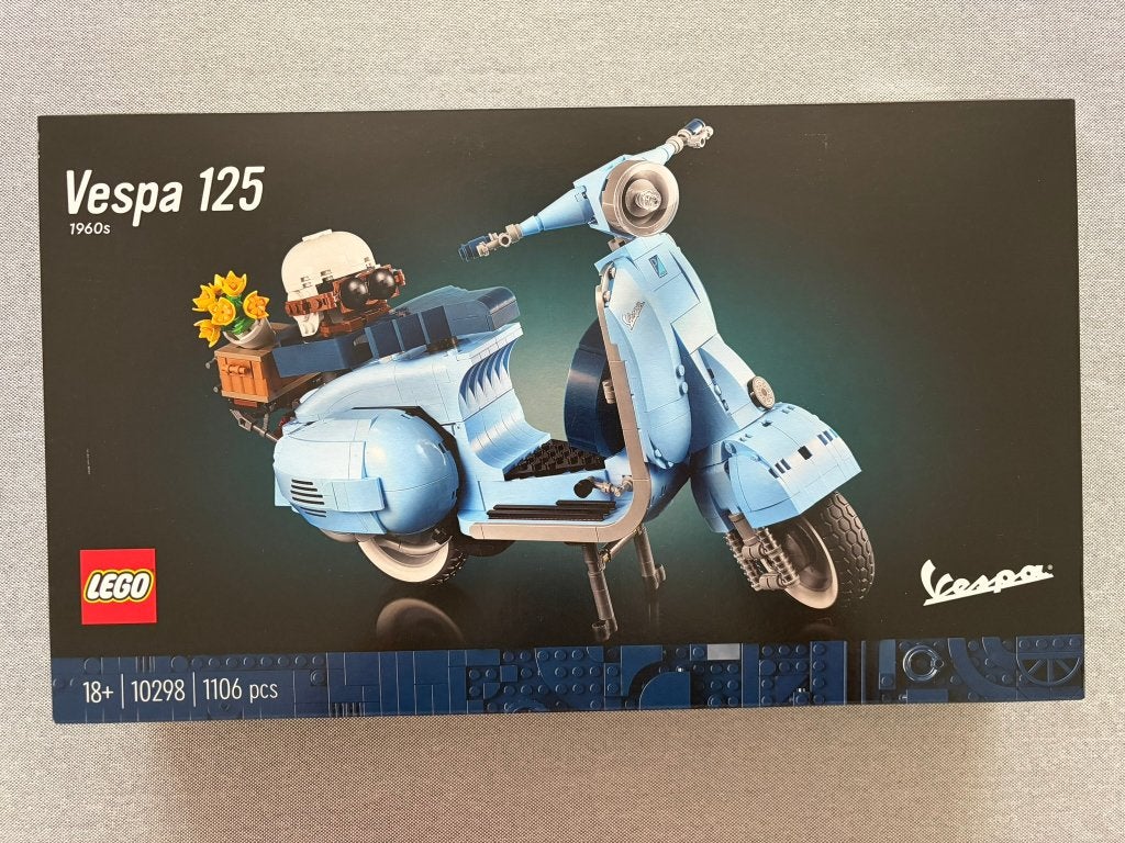 LEGO Icons Vespa 125 (10298), Neuf, Instructions incluses, Lego, Ensemble complet