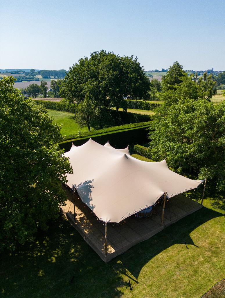 Stretchtent 10 x 15m 2024, Enlèvement, Comme neuf