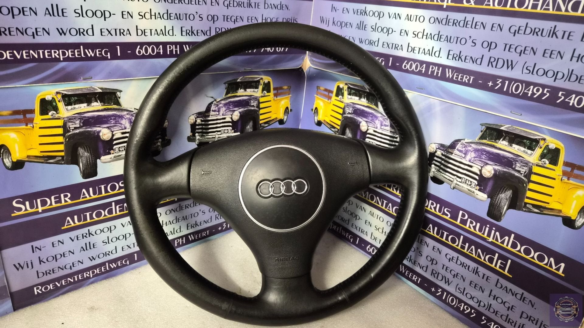 Audi A3 8P1 bj2004 Stuurwiel+airbag 8P0419091H1KT 161708, Gebruikt, AUDI AG, Auto-Union-Strasse 1
85045  Ingolstadt, DE, Audi