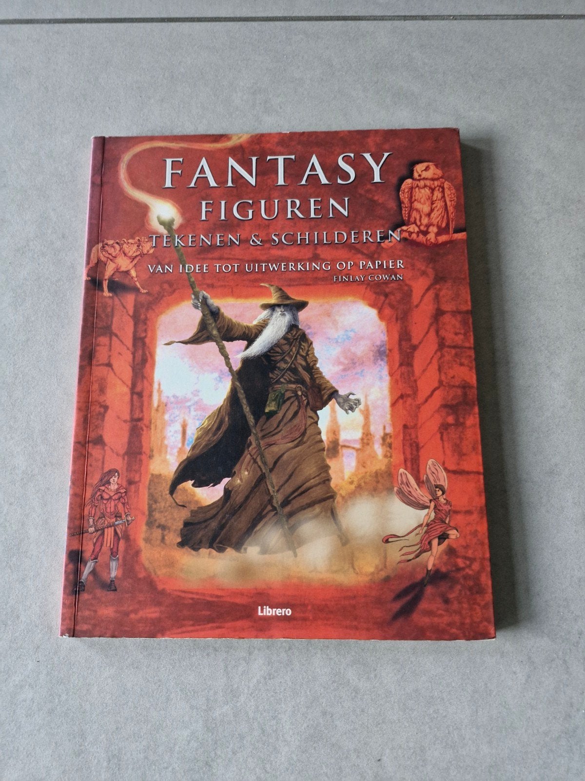 Fantasy figuren tekenen & schilderen, Enlèvement ou Envoi, Livre ou Guide