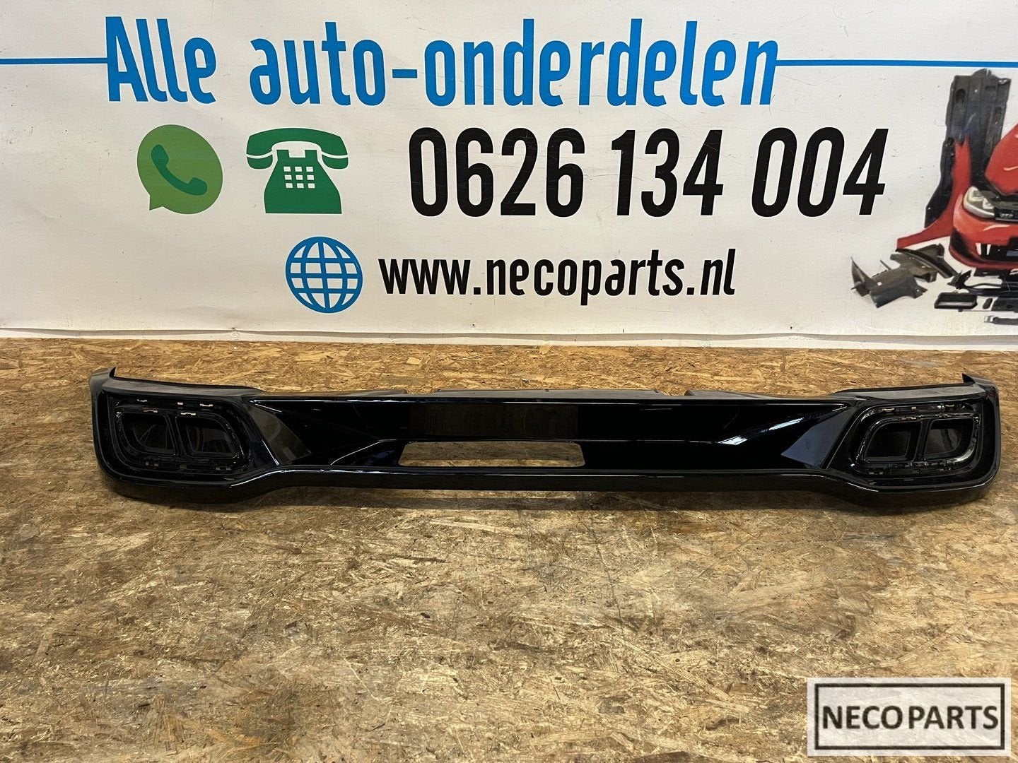 VOLKSWAGEN GOLF 8 R-LINE DIFFUSER ORGINEEL, Auto-onderdelen, Gebruikt, -, Volkswagen, -