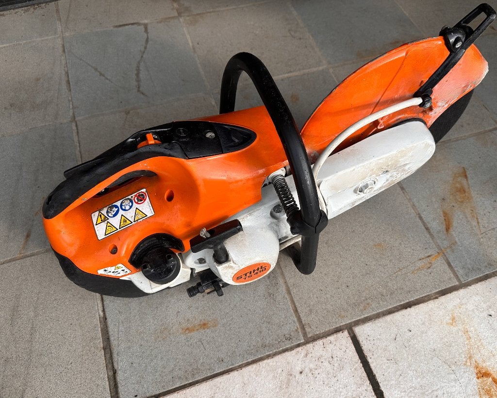Stihl Benzine Slijpmachine te koop., Enlèvement, Comme neuf