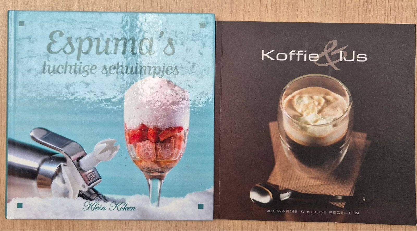 Espumas en Koffie en ijs, Boeken, Kookboeken, Ophalen of Verzenden