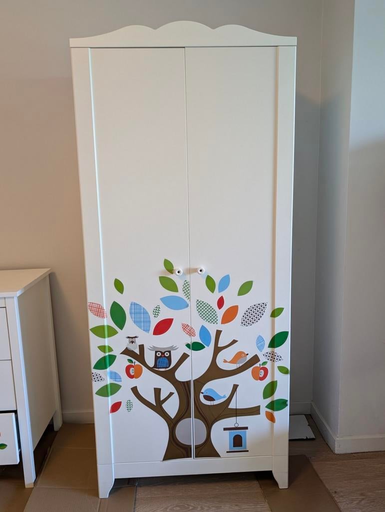 IKEA HENSVIK kinderkast, Enfants & Bébés, Chambre d'enfant | Commodes & Armoires, Armoire, 105 cm ou plus, Enlèvement