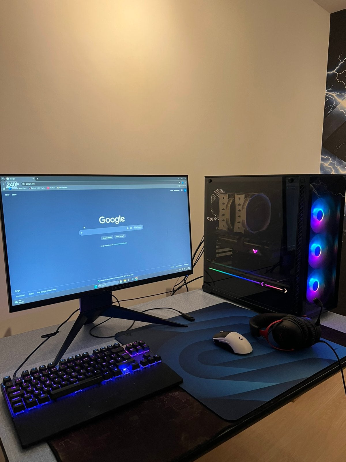PRO GAMING SETUP TE KOOP!, Ophalen, Gebruikt, Gaming