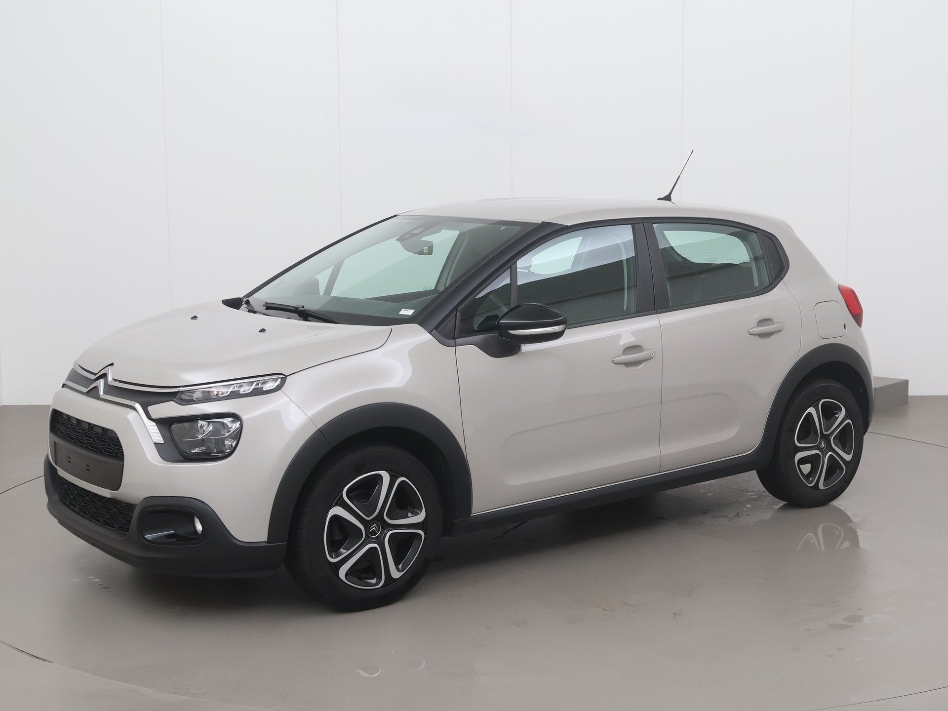 Citroen C3 puretech feel 83, Beige, Bedrijf, Handgeschakeld, 5 deurs