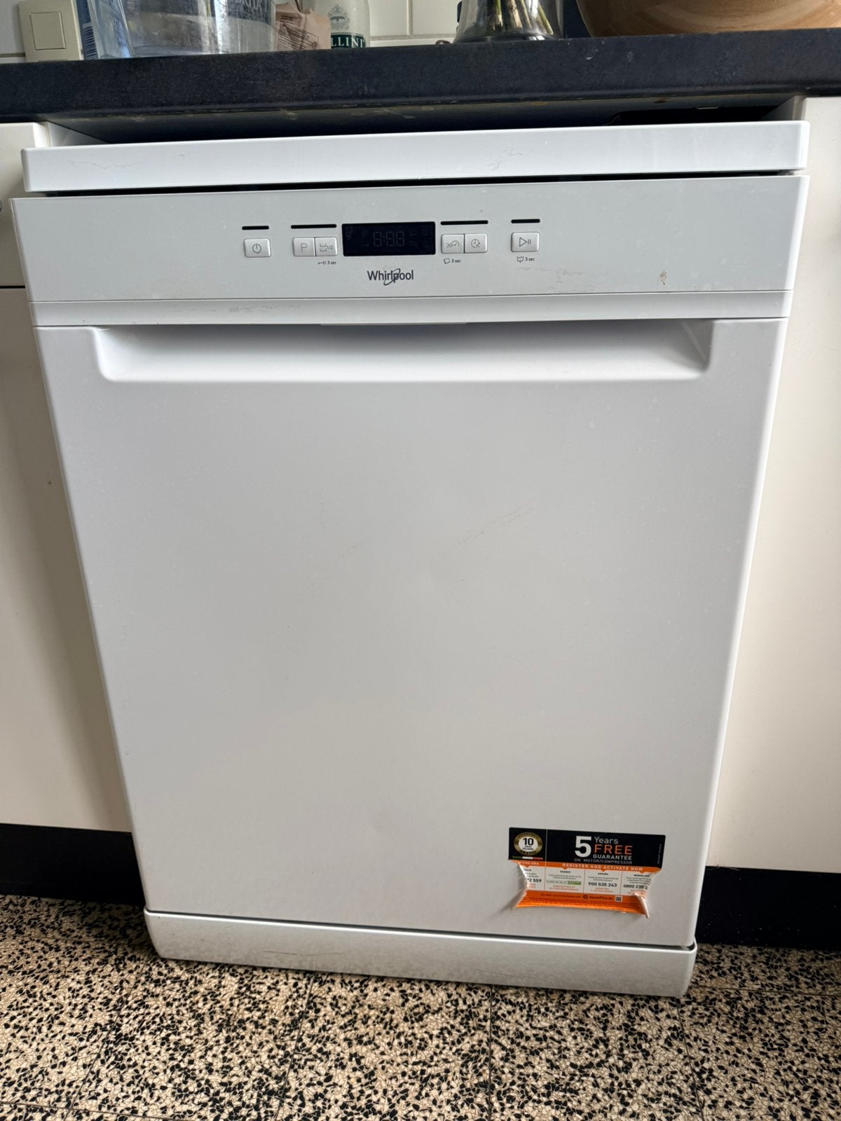Dishwasher / Lave-vaisselle Whirlpool, Enlèvement, Comme neuf