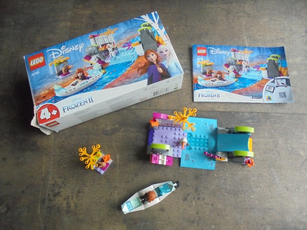 Lego Frozen II Anna's Canoe Expedition Set (zie foto's), Kinderen en Baby's, Gebruikt, Lego, Ophalen of Verzenden, Disney
