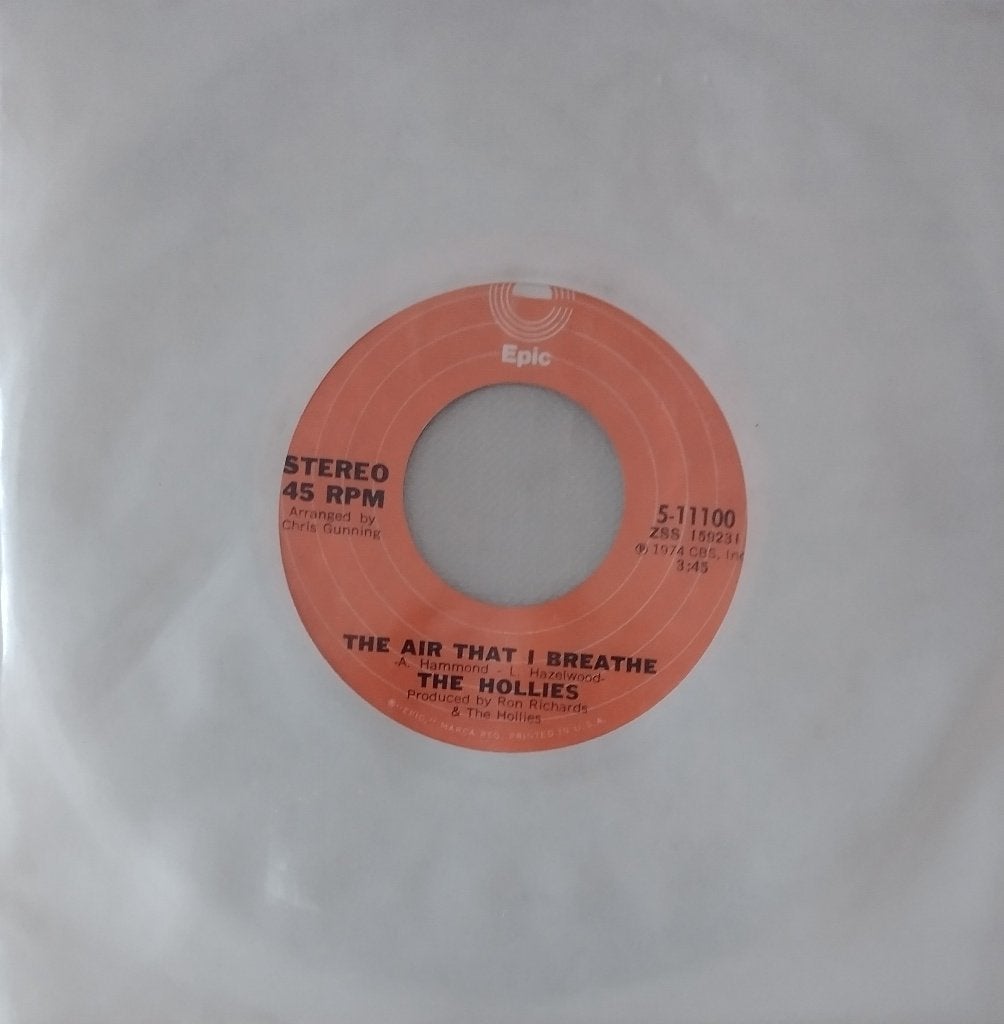 The Hollies - The air that i breathe, 7 inch, Single, Ophalen of Verzenden, Pop