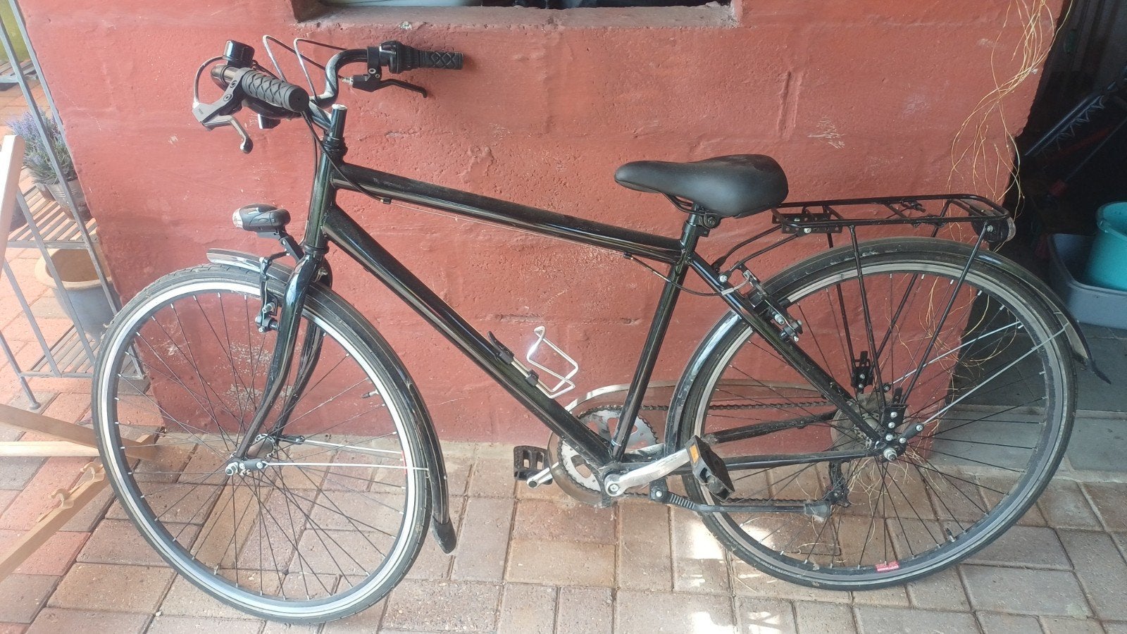 Herenfiets, Ophalen
