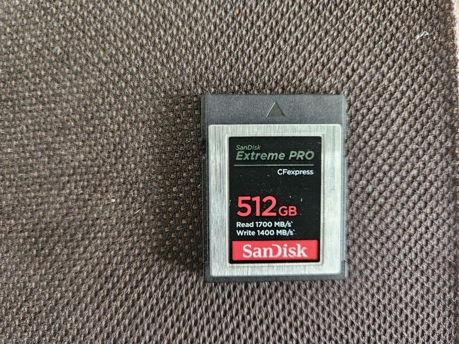 cf express b SanDisk 512, Hobby en Vrije tijd, Modelbouw | Radiografisch | Overige, Ophalen of Verzenden, Zo goed als nieuw