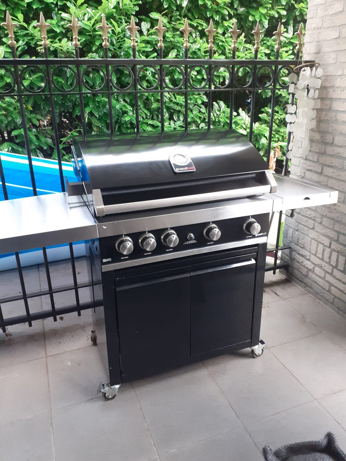 Te koop prachtig zo goed als nieuwe bbq, Enlèvement, Comme neuf