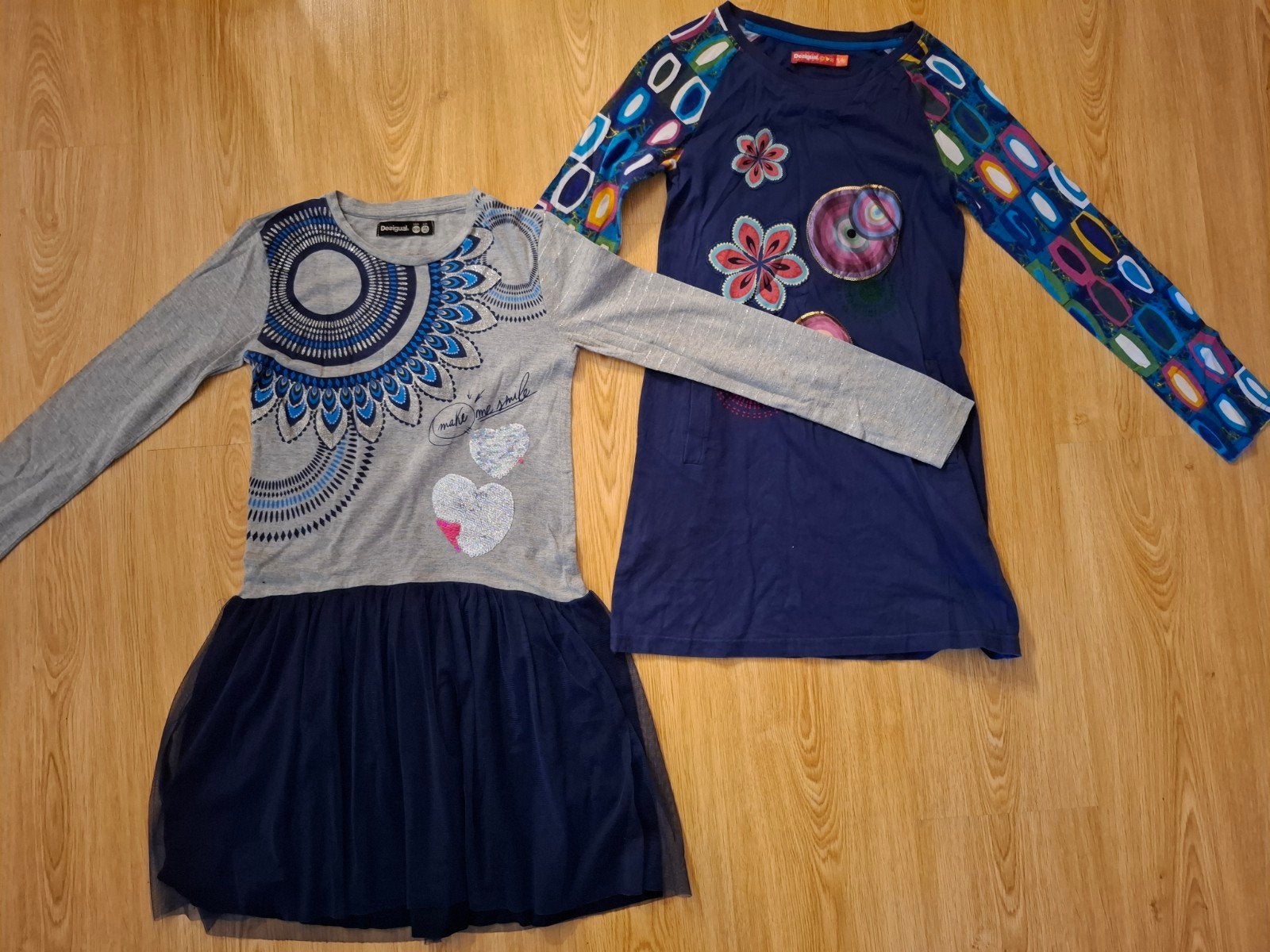 2 robes " Desigual " pour fille de  9-10 ans., Kinderen en Baby's, Ophalen, Gebruikt, Desigual, Meisje