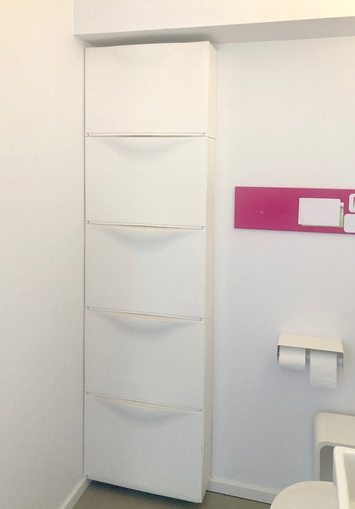 armoire à chaussure Ikea Trones blanc, Maison & Meubles, Armoires | Armoires à chaussures, Enlèvement, Utilisé