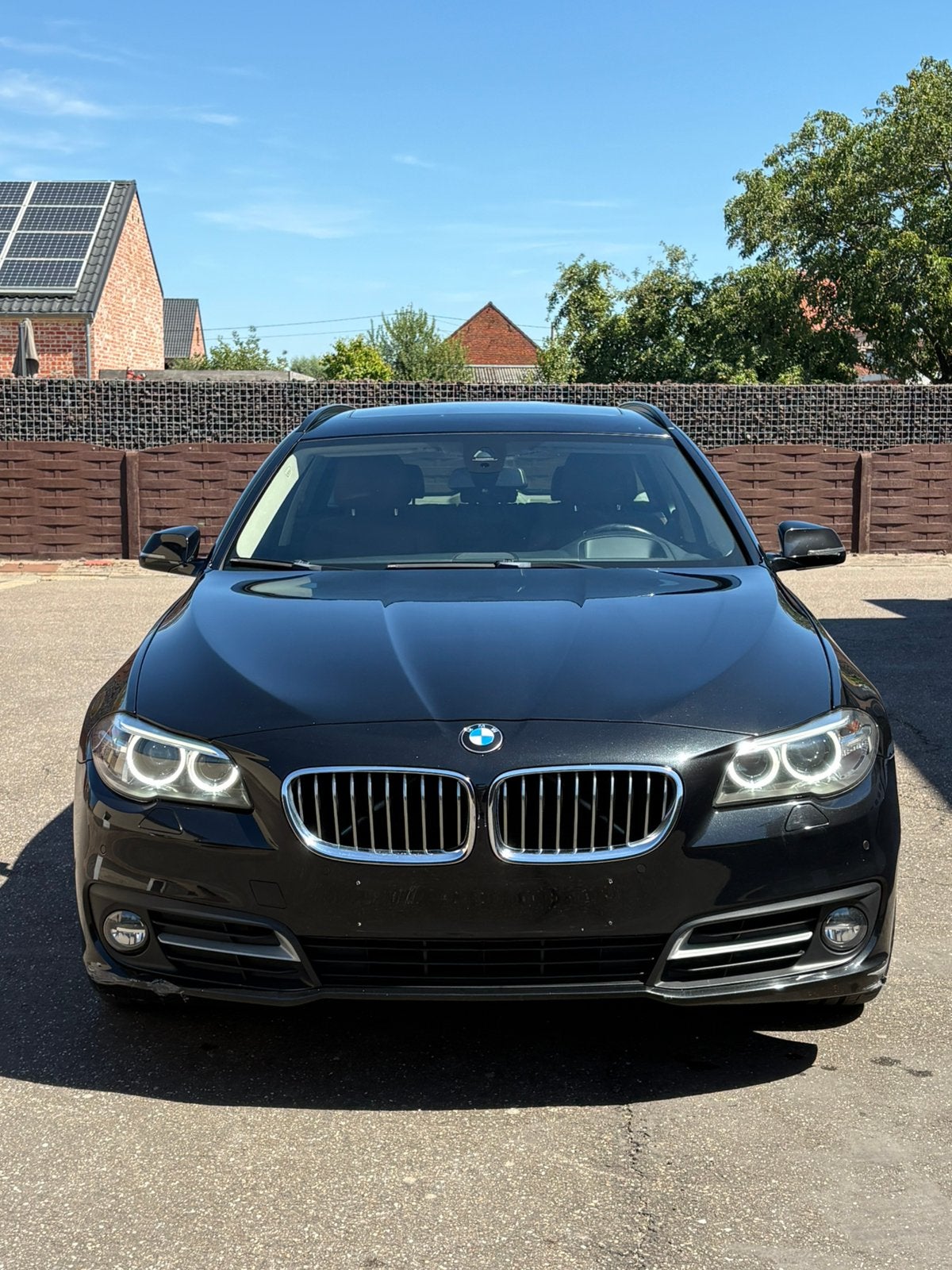 BMW 520D FULL OPTION | AUTOMAAT | 140 kW  | 170.924 KM, Auto's, Automaat, Euro 6, Zwart, Leder