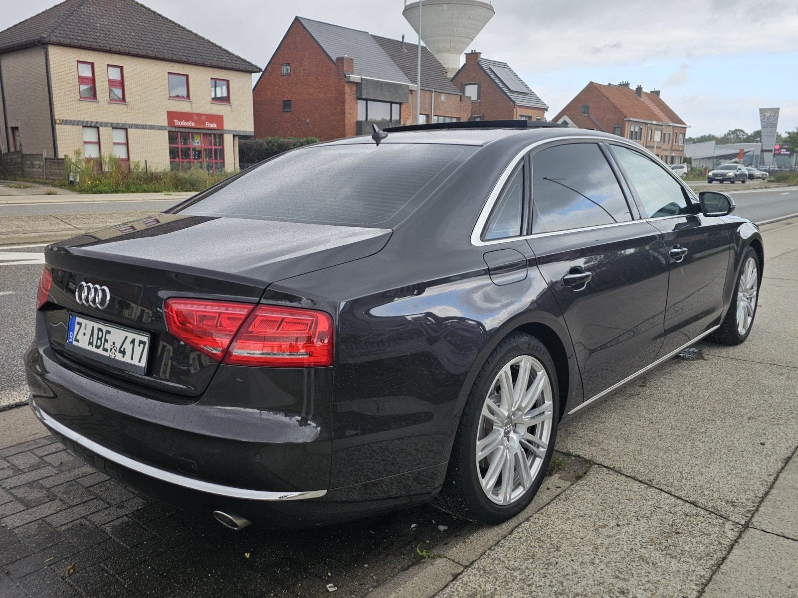 Audi A8L 3.0TDi , Thermostaat Kapot. xhaust., Autos, Cuir, Euro 5, Achat, Noir