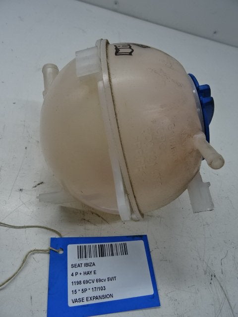 VASE D'EXPANSION Seat Ibiza ST (6J8) (6Q0121407), Mevr. I. Hauben, Utilisé, Rue de l'Espoir 34 34
4030  GRIVEGNÉE, BE, Info@Collignon.be