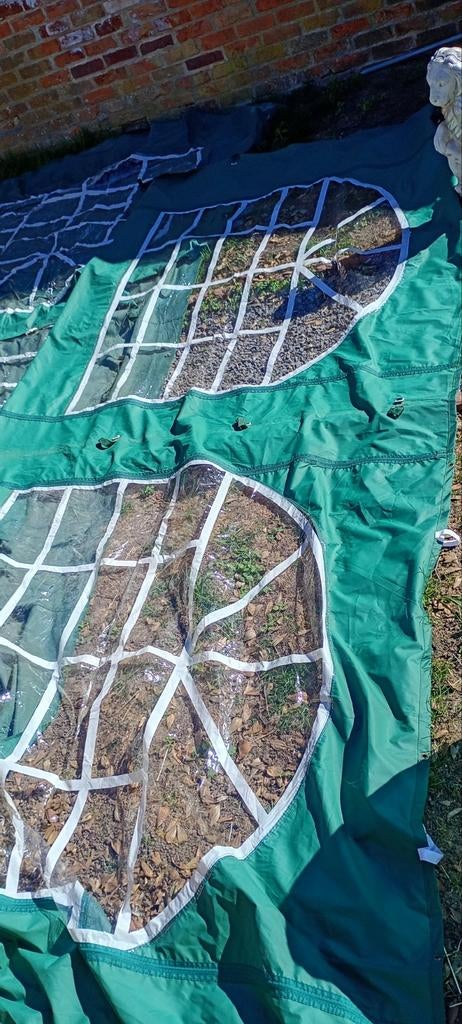 Zeil partytent 4 x 4 m PVC (zonder frame), Tuin en Terras, Ophalen, Partytent