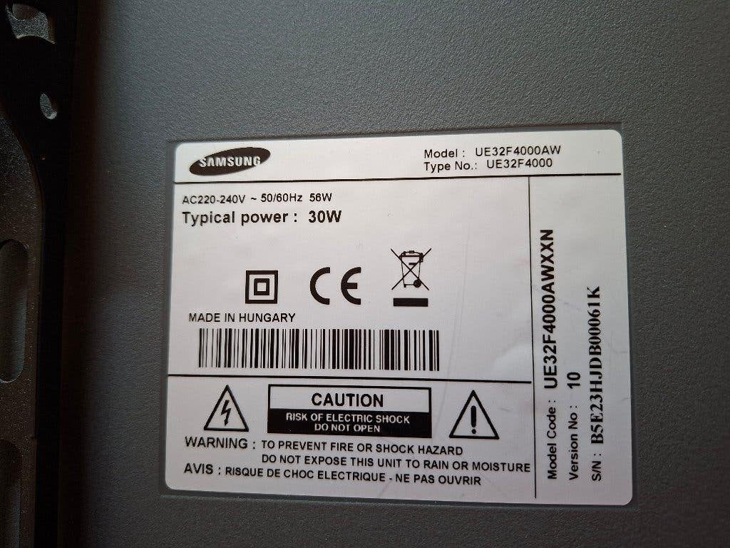Samsung smart TV UE32F4000AWXXN, TV, Hi-fi & Vidéo, Télévisions, LED, 60 à 80 cm, Comme neuf, Enlèvement