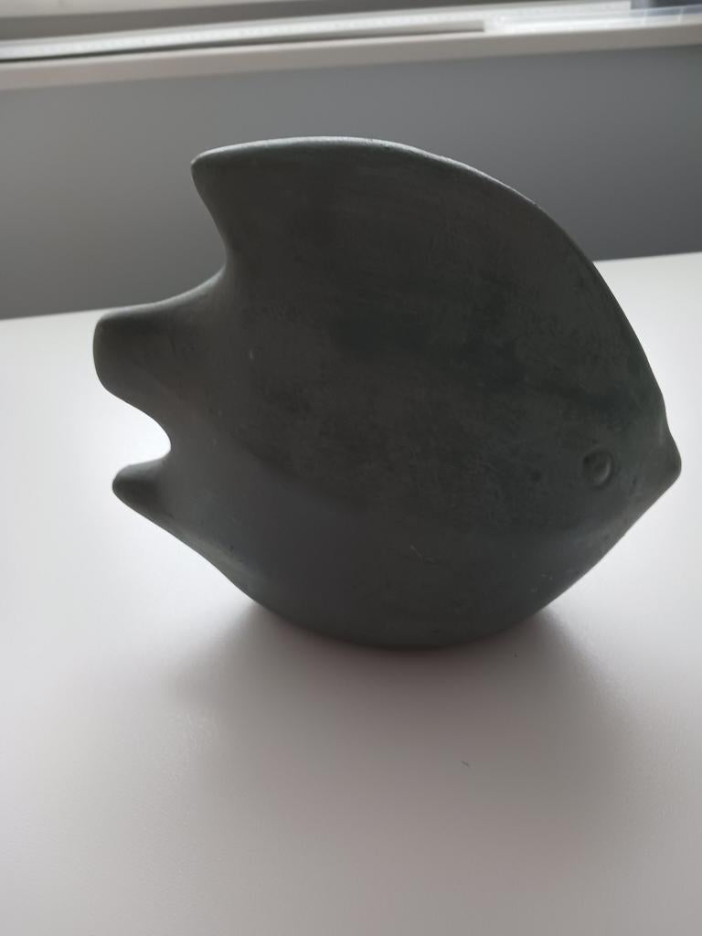 Tuinbeeld vis te koop., Ophalen, Zo goed als nieuw, Dierenbeeld