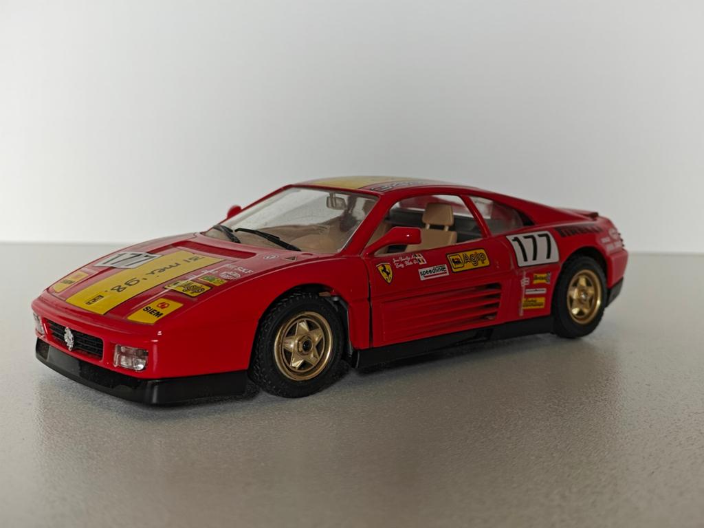 Bburago 1:24  Ferrari 348 TB, Hobby en Vrije tijd, Modelauto's | 1:24, Ophalen of Verzenden, Zo goed als nieuw, Auto, Burago