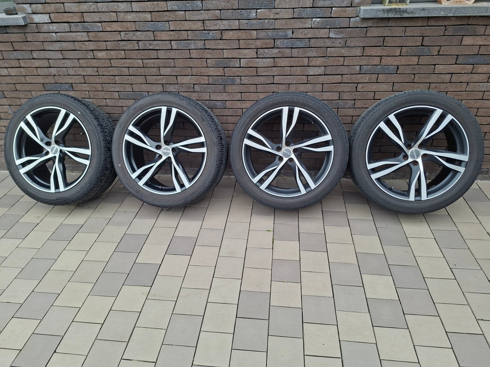 5x108  255/45R20, Auto-onderdelen, Ophalen, Gebruikt, 255 mm, Banden en Velgen
