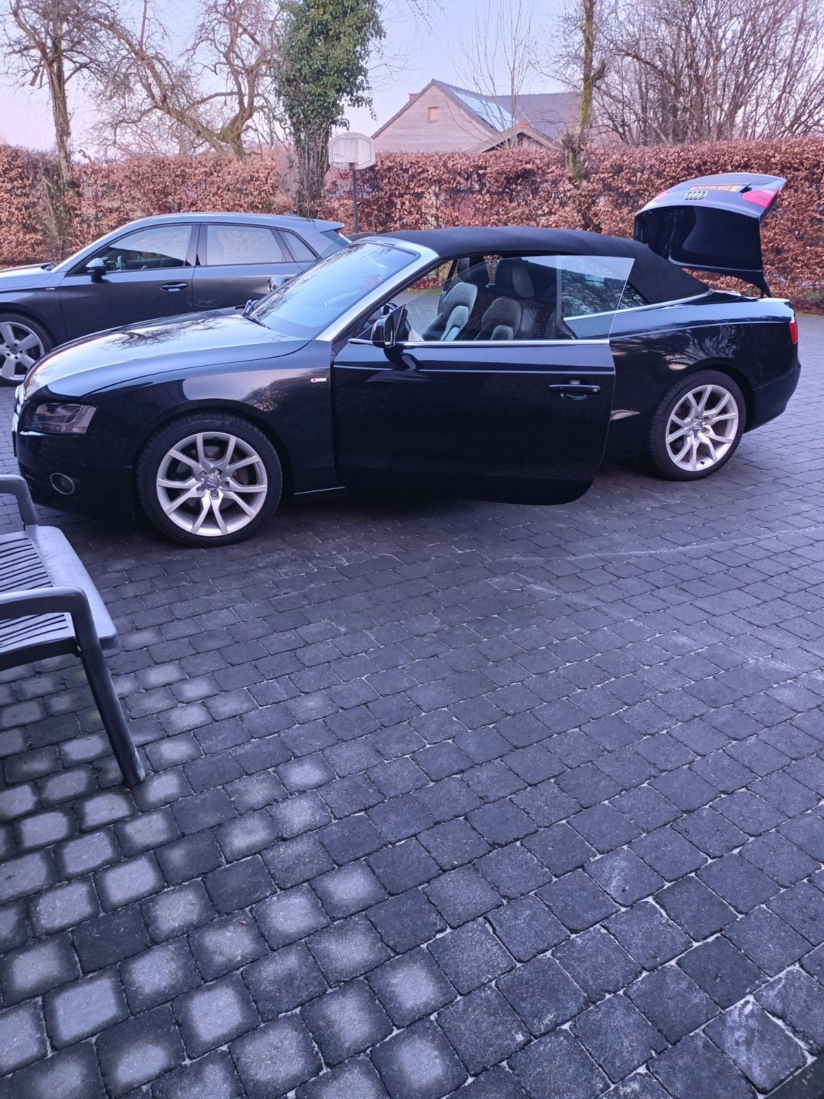 A5 cabriolet 3.0tdi, Auto's, Automaat, 4 zetels, Zwart, Cabriolet