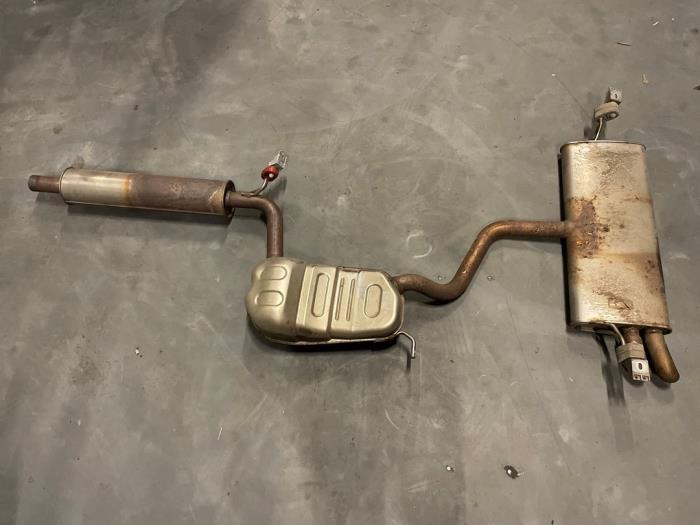 Echappement silencieux arrière + central d'un Audi A3, -, 3 mois de garantie, Audi, Utilisé