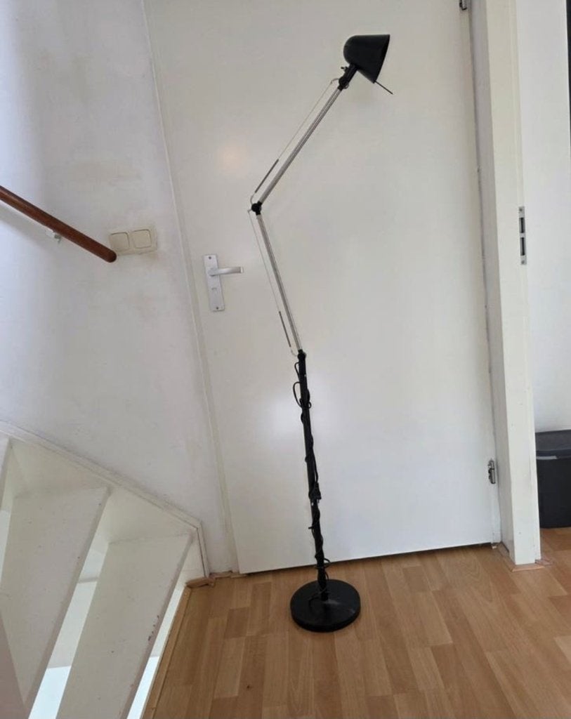 lampadaire ikea uppbo g1202 noir, Enlèvement ou Envoi, Synthétique, Vintage, Comme neuf