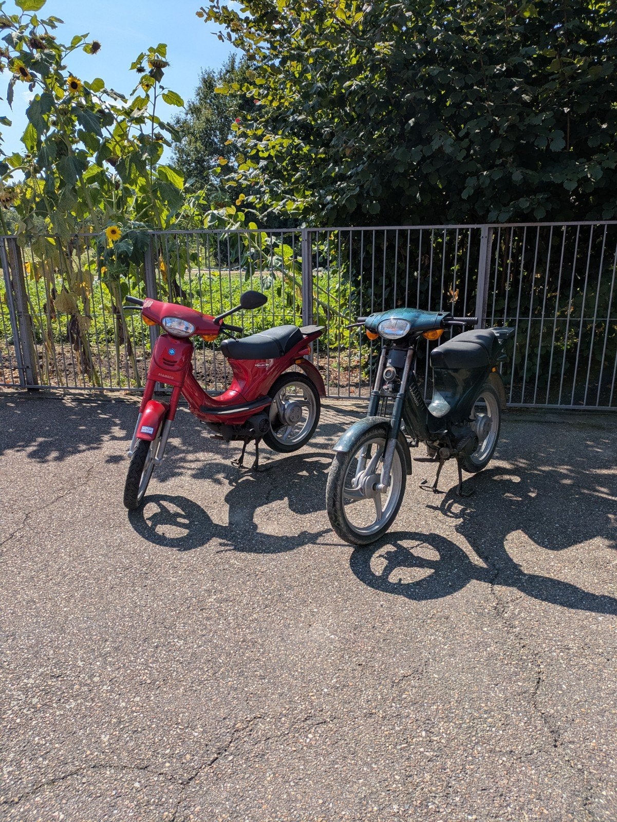 Piaggio Velofax klasse B – rode + groene voor onderdelen, Ophalen, Tweetakt, Gebruikt, Piaggio velofax