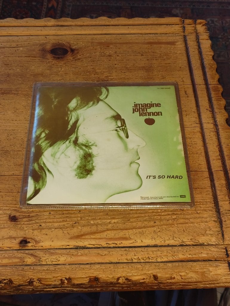 2 Singles van John Lennon, Cd's en Dvd's, 7 inch, Ophalen of Verzenden, Zo goed als nieuw, Rock en Metal
