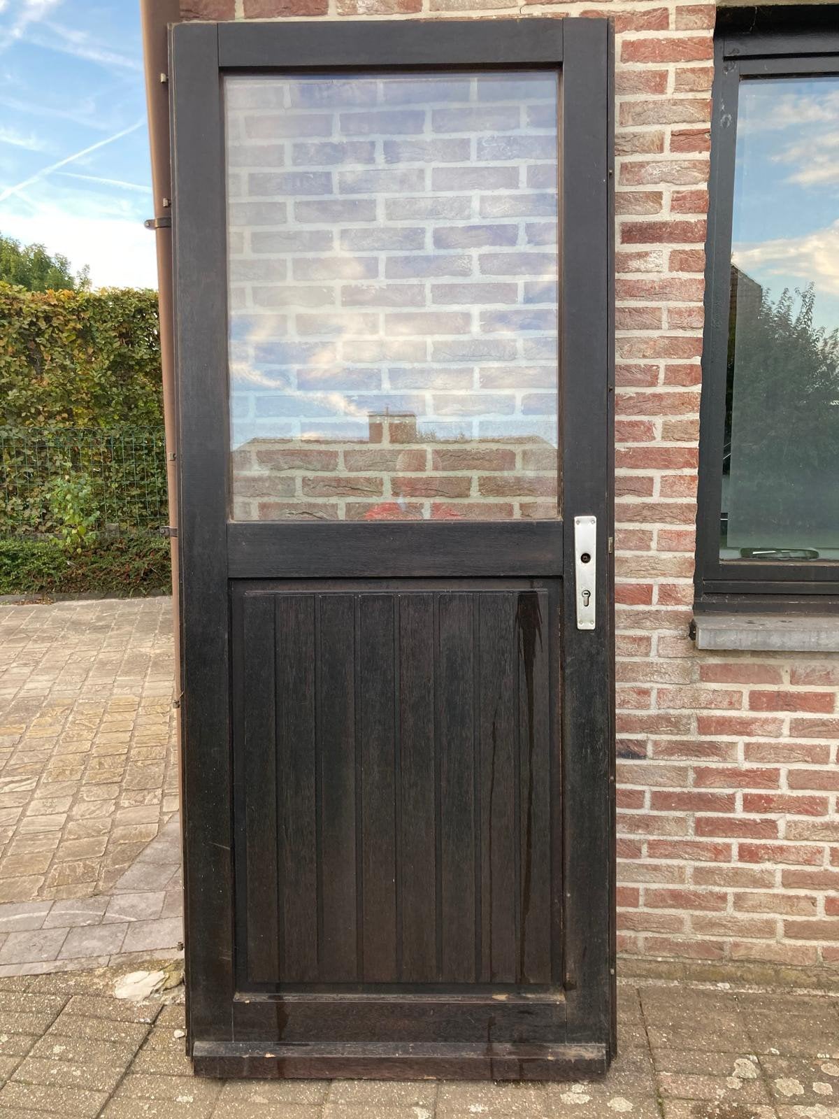 Buitendeur Meranti hout, Ophalen, Buitendeur